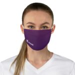 Purple Fabric Face Mask