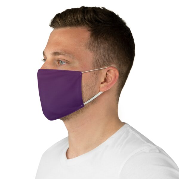 Purple Fabric Face Mask