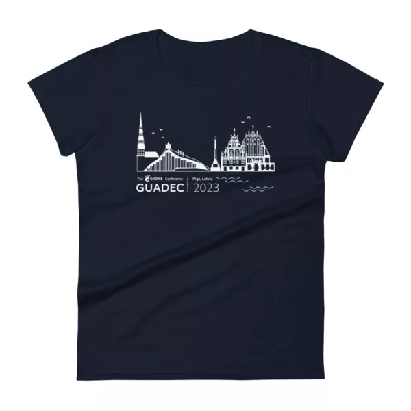 GUADEC 2023 Fitted Tee